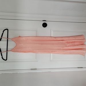 Vintage polyester 'silk' sheath dress